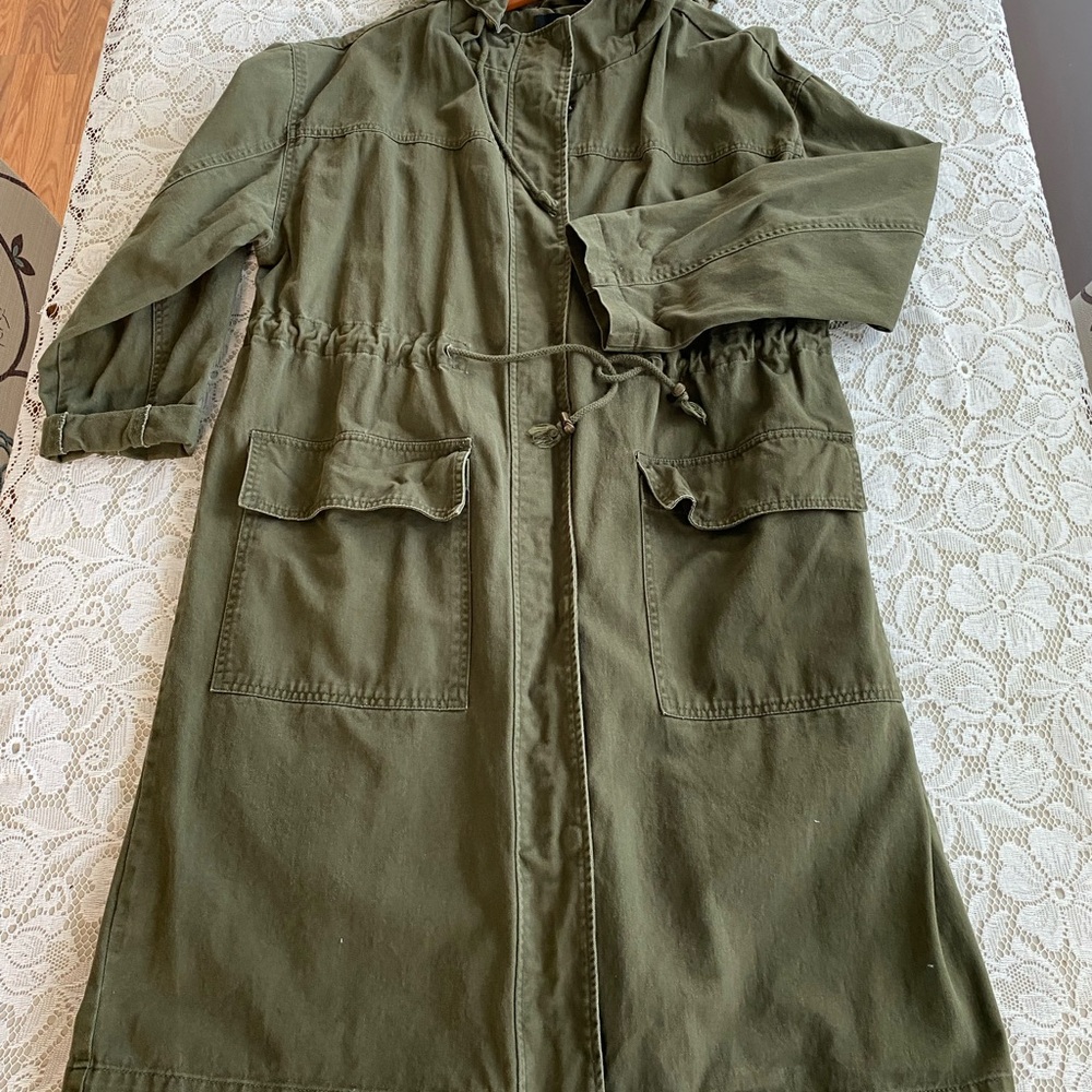 DONATED TO VNA
FOREVER 21 Olive Green Women's Utility Jacket
